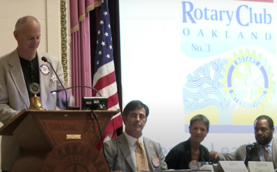 Talk to Oakland Rotary Club 8/28/14