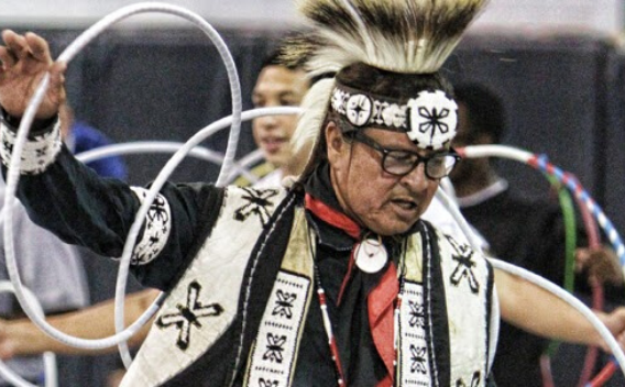 Dallas Chief Eagle Presentation to Lakota 4th Graders